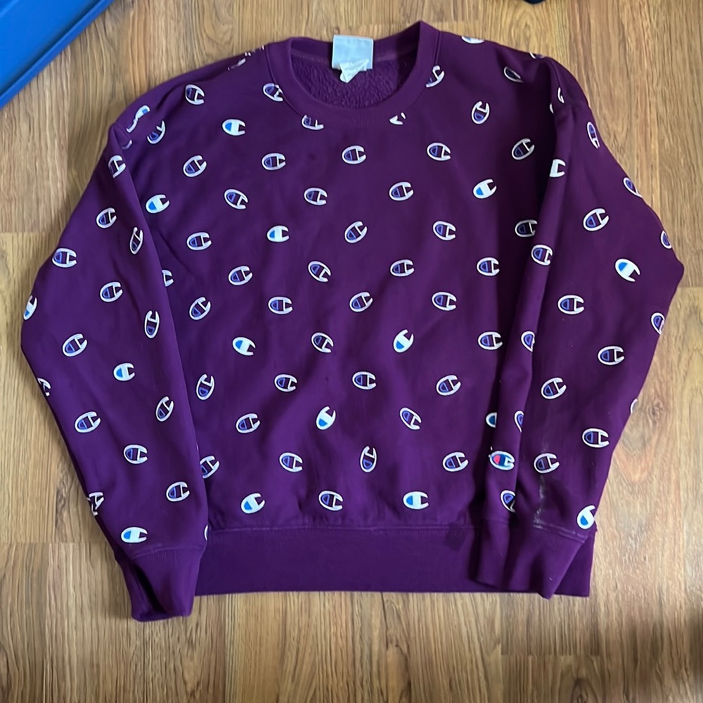 Champion hoodie, reverse wave